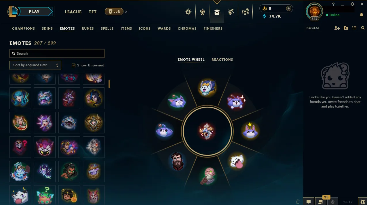 🏆 EUNE New Season⌛Silver 2 🚀 level 587⌛ Full Champ 💯+189 SKIN 🏆 Recovery Info ✅